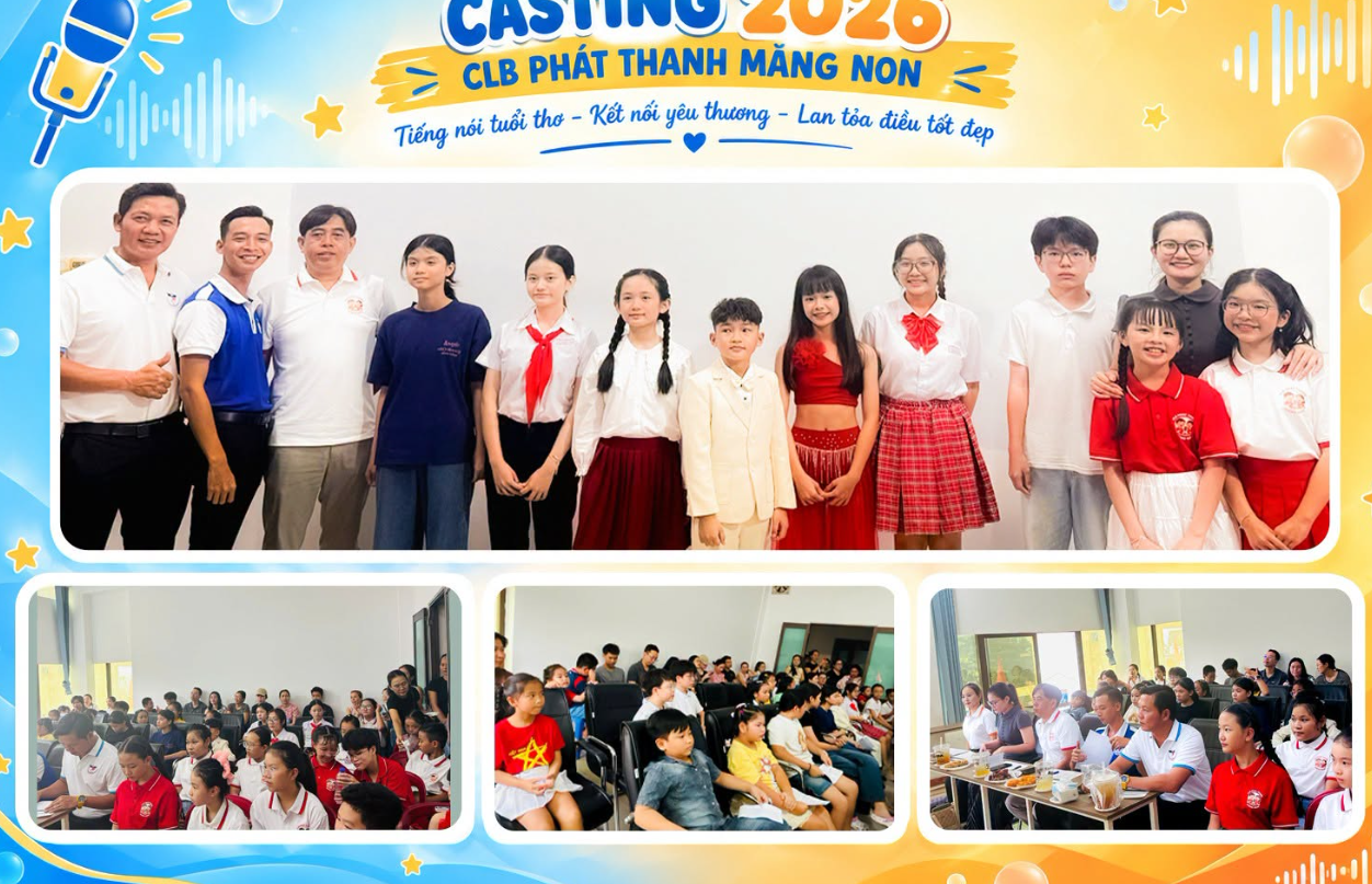 Kết Quả Casting Phát Thanh Măng Non: Chào Đón 7 "Tân Binh" Xuất Sắc